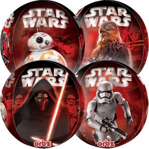 Star Wars Orbz Large Birthday Balloon